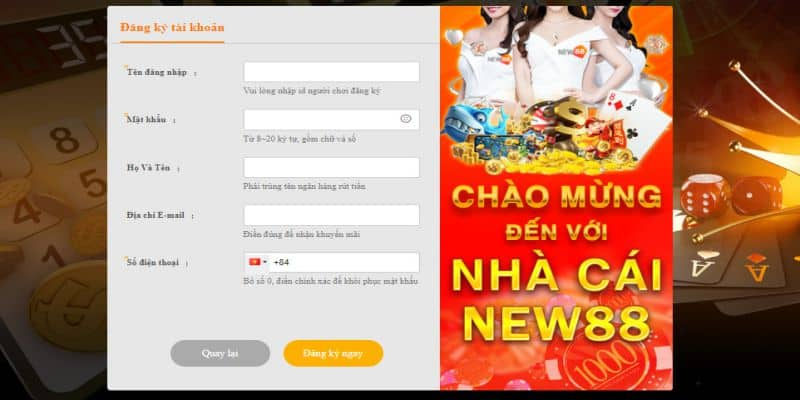 Instructions for Registering New88 Enjoy Top Entertainment