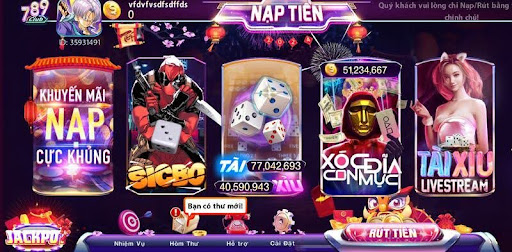 Review siêu phẩm game cá cược tài xỉu 789 Club ăn khách nhất Việt Nam
