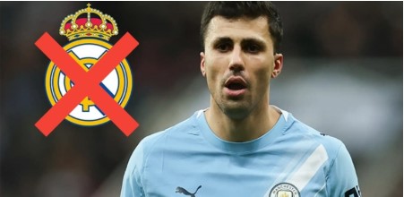 Rodri, Man City breathes a sigh of relief after putting an end to rumors linking them to Real Madrid